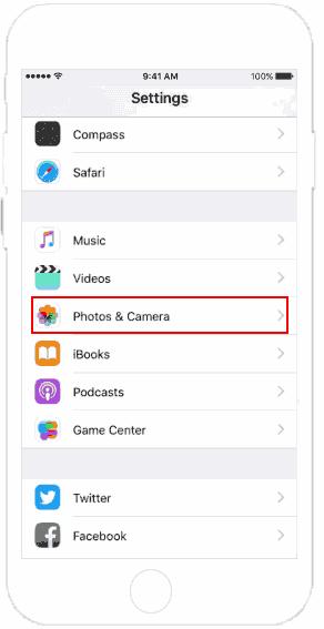  open settings 