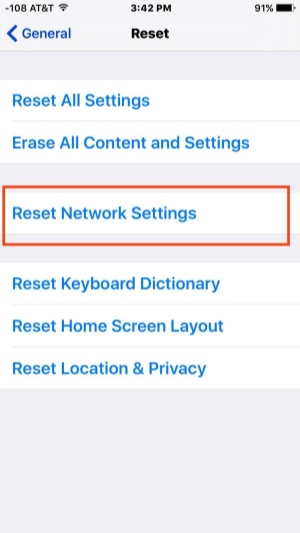 reconnect to the wifi