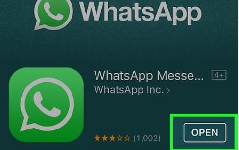 reinstall whatsApp 