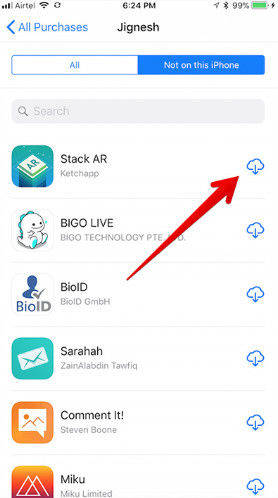 Como baixar aplicativos de iPhone que foram deletados da App Store