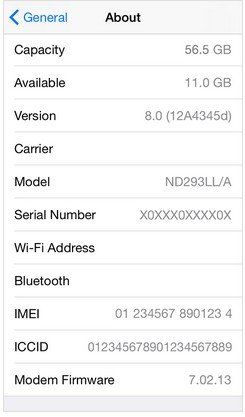 Serial number icloud check