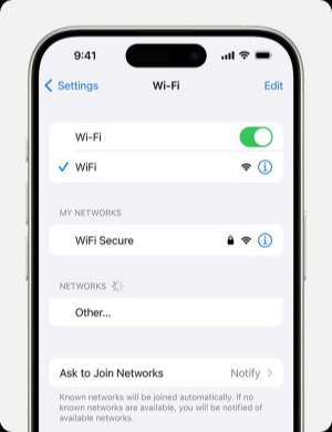 switch to wifi