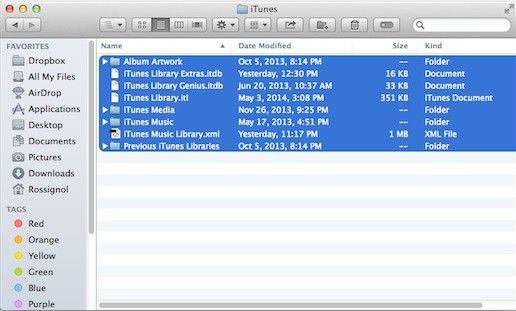 My itunes library