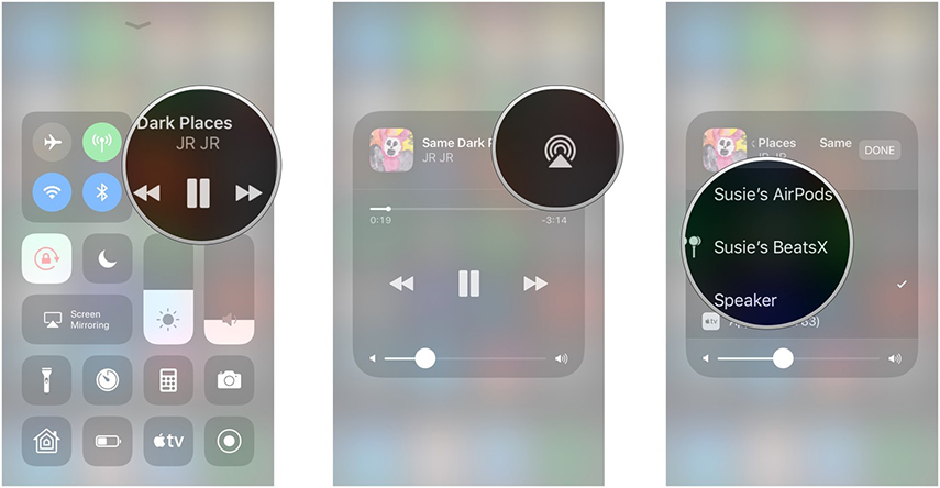 check airplay output