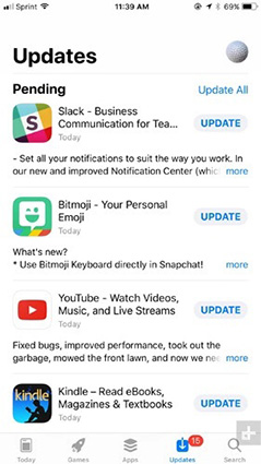 update all apps