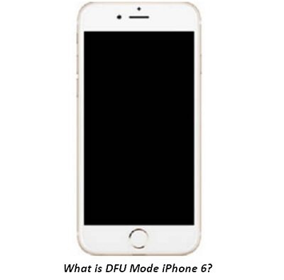 dfu mode iphone 6