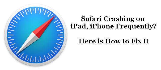 safari instantly crashes