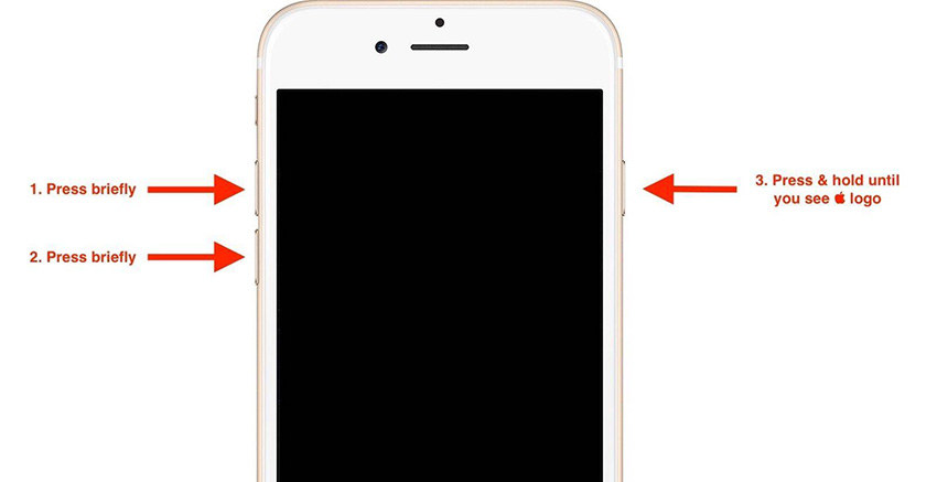 force restart iphone