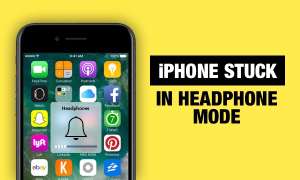 fix iphone stuck in headphone mode