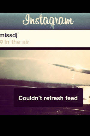 refresh feed error