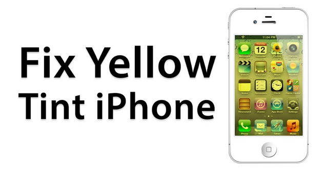 How To fix iPhone Yellow Screen Tint