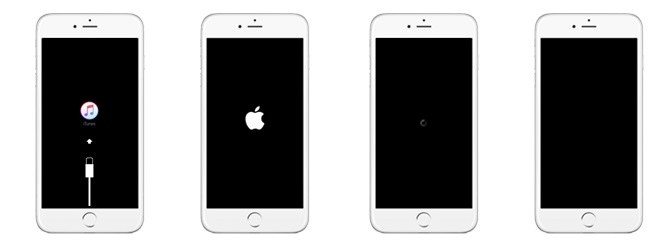 iphone black screen of death repair cost