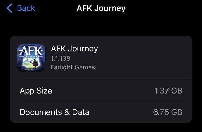 update the afk journey app