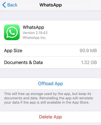 offload app