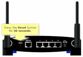 reset router