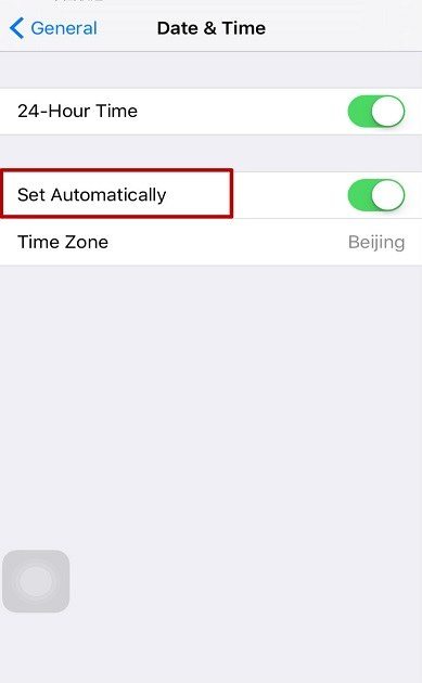 date and time