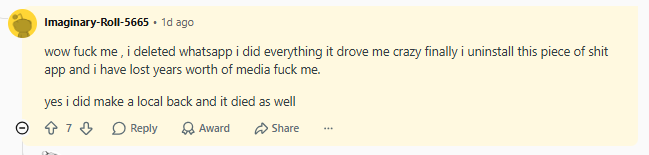 several-users-reported-losing-years-worth-of-precious-media