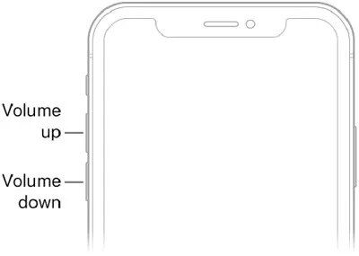 iphone volume button