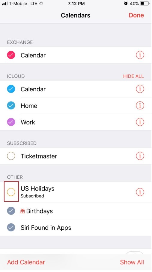 Easy Steps to Add or Delete Calendars on iPhone