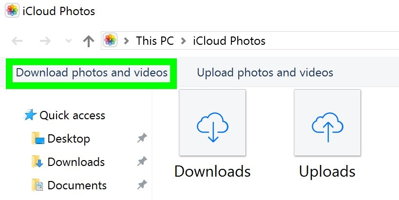 how to download photos from icloud to usb drive