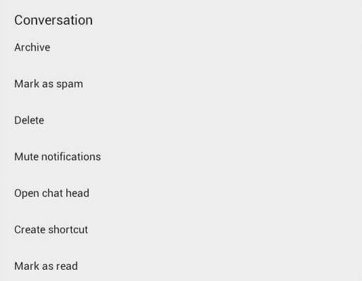  open recent conversation list