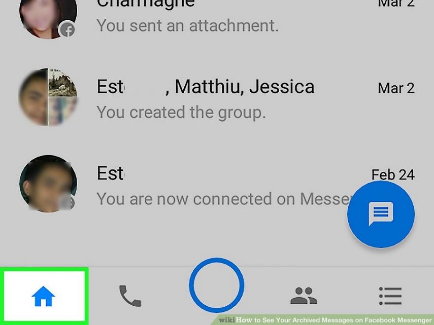  see archived messages on messenger