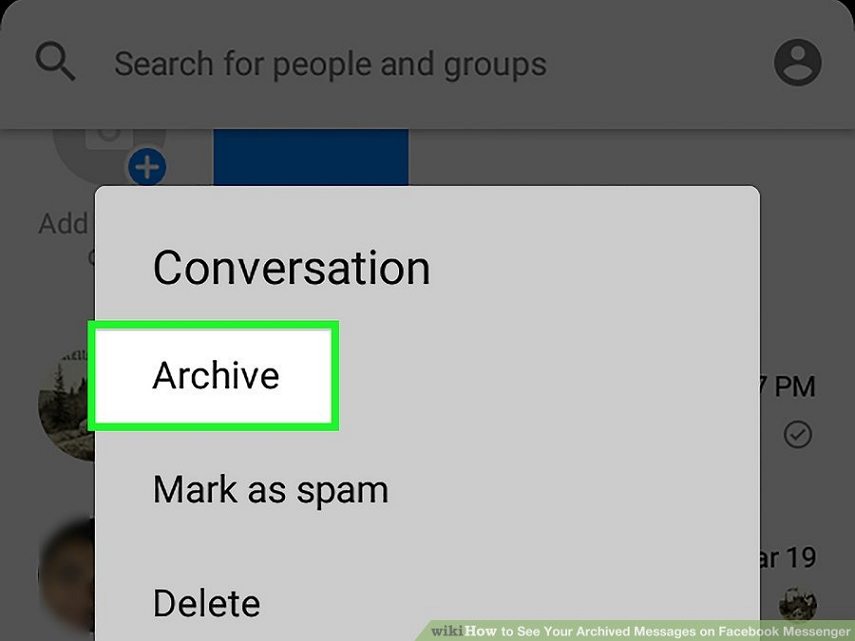 android messages archive