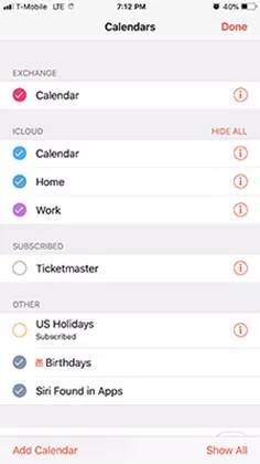add a spam calendar events iphone