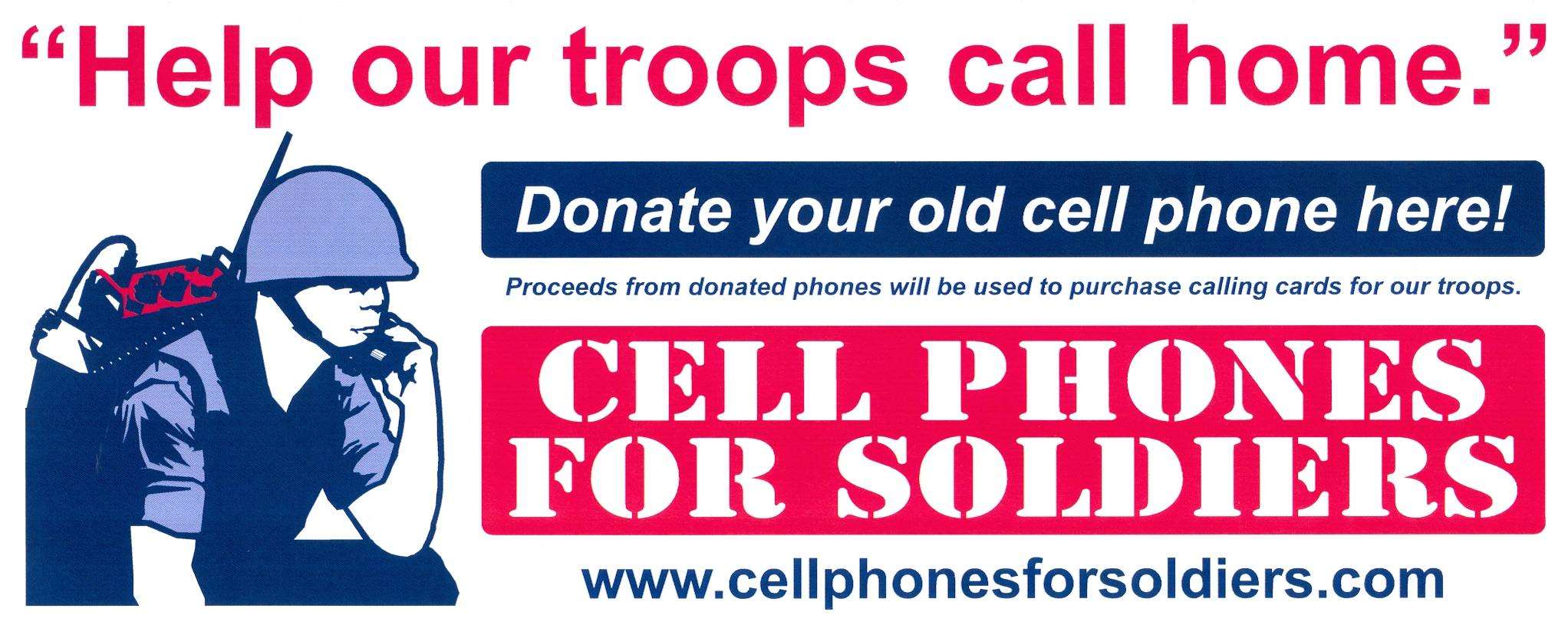 Cell Phones for Soldiers