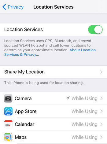 close location service