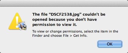 don't have permission to delete this item error
