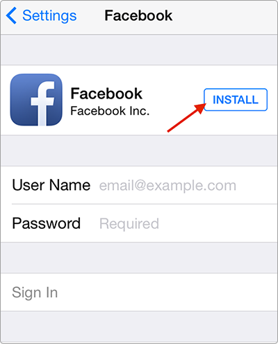 How To Install Facebook App On Iphone Ipad