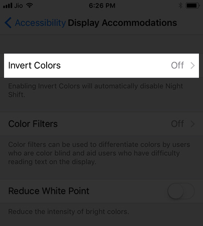 invert colors1
