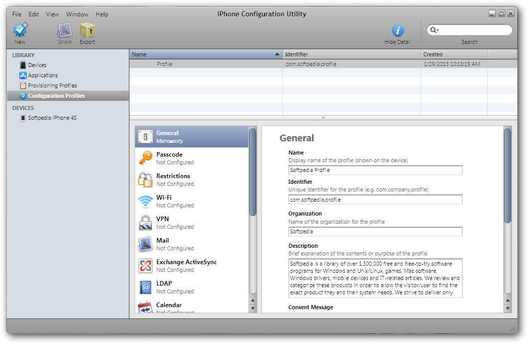 apple configuration utility for mac