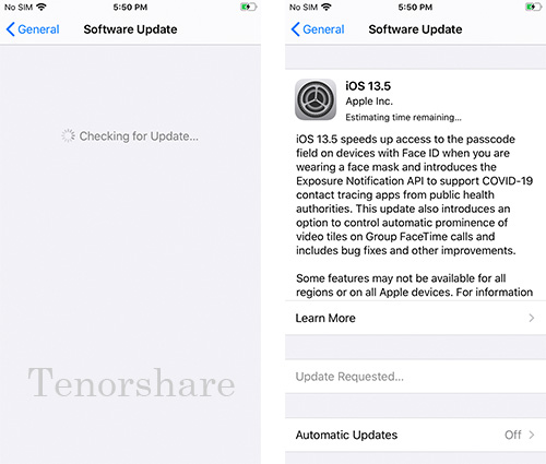 iphone message not delivered to android - check updates