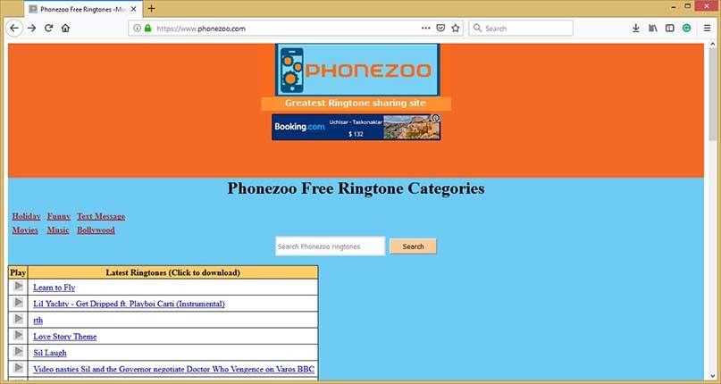  phonezoo main page