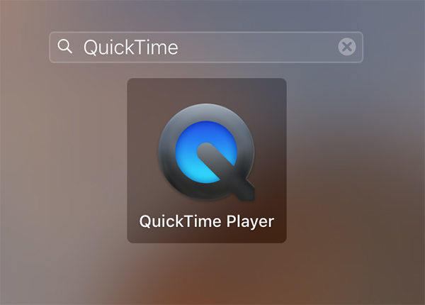 quicktime record iphone