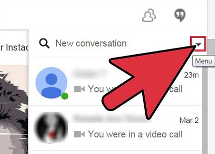 recover hangout chat on Android