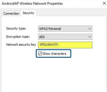Windows 10 retrieve wifi password