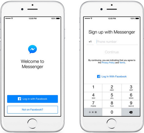 messenger sign out