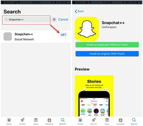 snapchat plus plus app