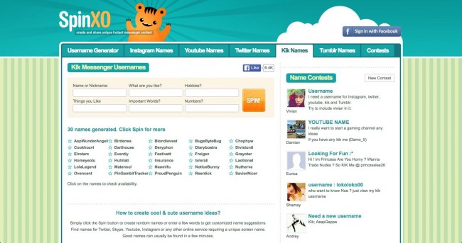 spinxo kik username website. pic 1.SpinXo. 