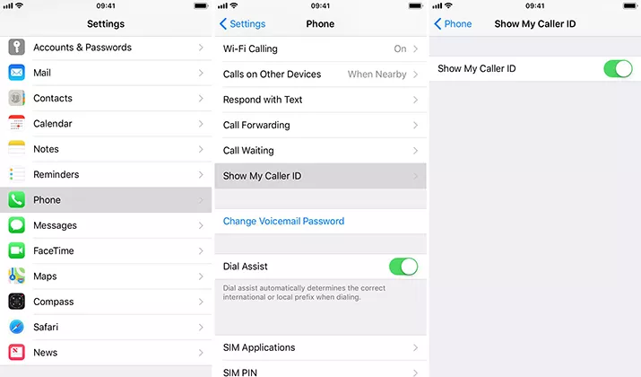 switch off caller id to figure out if someone has blocked you on imessage