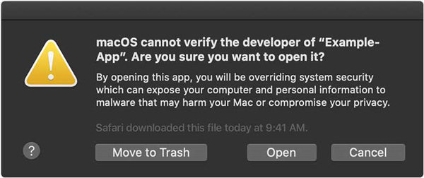 unable to verify app ios 12