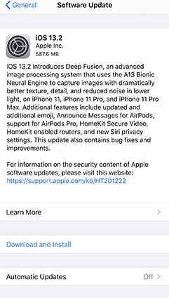 software update