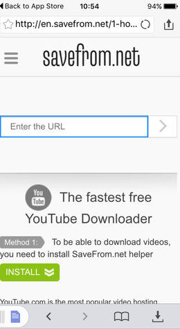 how to download youtube videos url