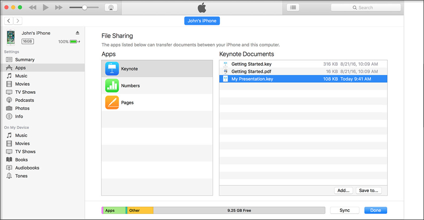 itunes file transfer 1