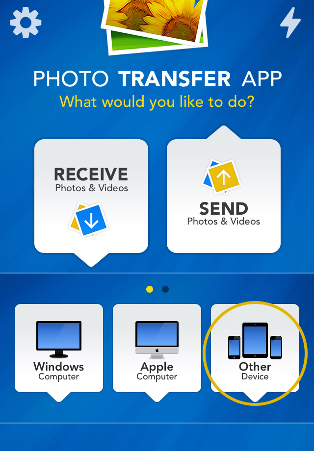photo transfer app