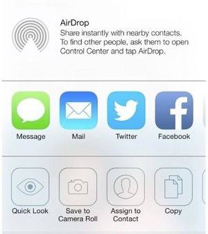 send app via airdrop