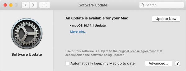 update mac